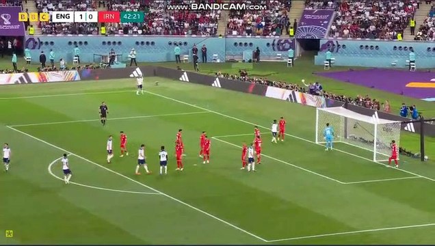 Saka super goal England 2 - 0 Iran