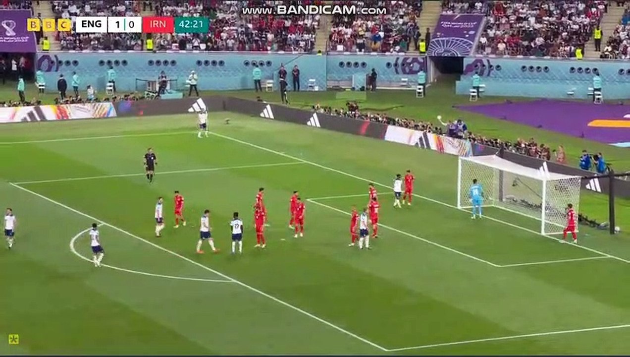 Saka super goal England 2 - 0 Iran