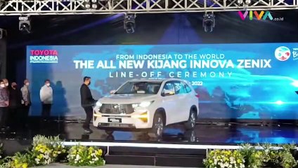 Penampakan Toyota Innova Hybrid Tiba di Tanah Air