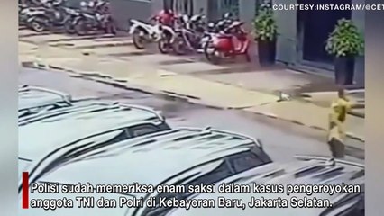 Pengeroyokan Anggota TNI dan Polri di Kebayoran Baru, 6 Saksi Diperiksa