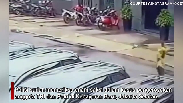 Pengeroyokan Anggota TNI dan Polri di Kebayoran Baru, 6 Saksi Diperiksa