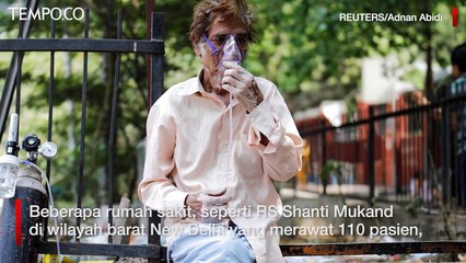 Kasus Covid-19 Tinggi, Pengiriman Pasokan Oksigen di India Dikawal Polisi