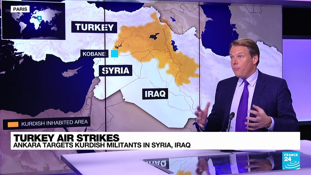 Tukrey targets Kurdish militants in Syria, Iraq