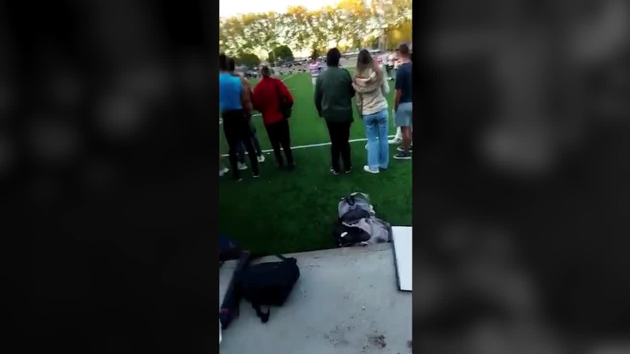 Los jugadores del equipo de rugby de Derecho de...