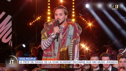 Le journal people : Le prof de danse de la Star Academy déchaîné aux NRJ Music Awards
