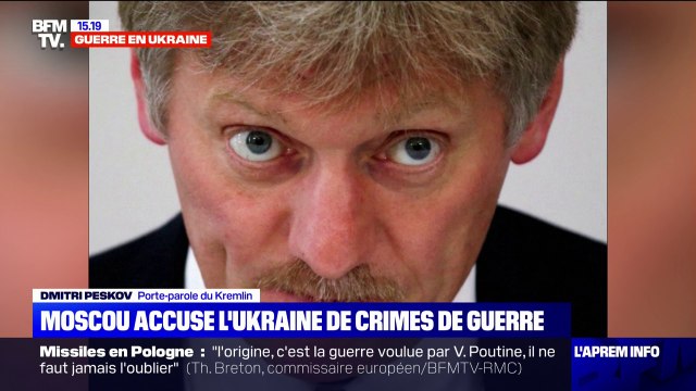 La Russie accuse l'Ukraine d'avoir tué des soldats russes qui étaient en train de se rendre