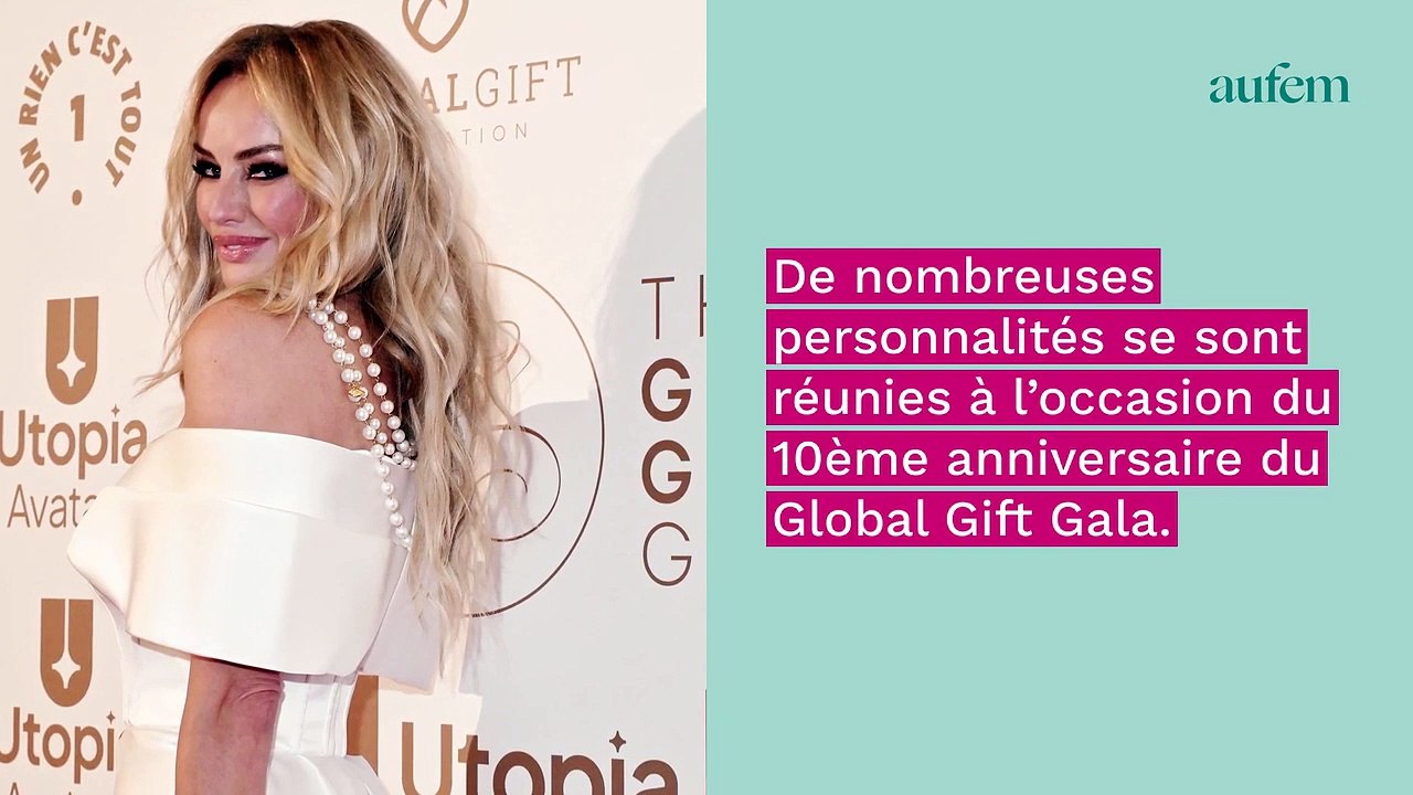 Adriana Karembeu  Époustouflante en robe fendue et épaules dénudées à 51 ans