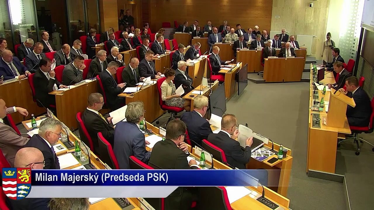PREŠOV-PSK 2: Záznam zasadnutia Zastupiteľstva Prešovského samosprávneho kraja (PSK)