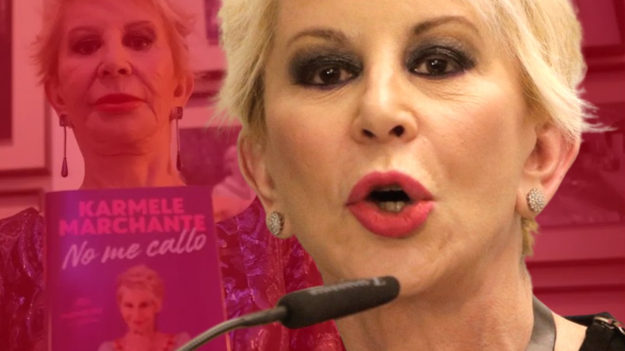 Karmele Marchante confiesa lo que hizo su padre con una pistola