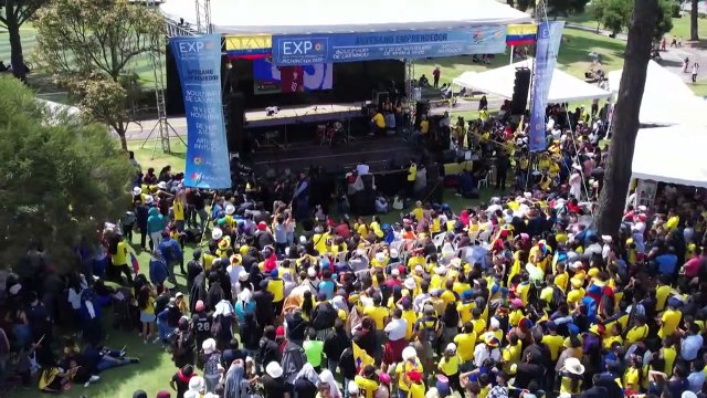Quito celebrates after Ecuador beat hosts Qatar in the World Cup
