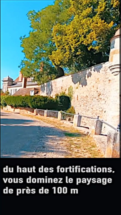 2 - Visite des remparts d'AVALLON dans l'YONNE en BOURGOGNE