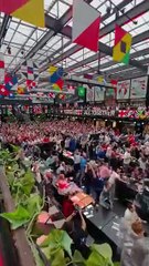 Inghilterra-Iran, gol e la curva del pub esplode - Video