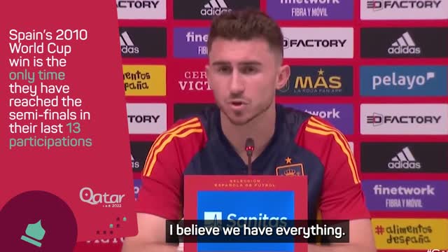 Laporte believes Spain 'have everything' to win the World Cup
