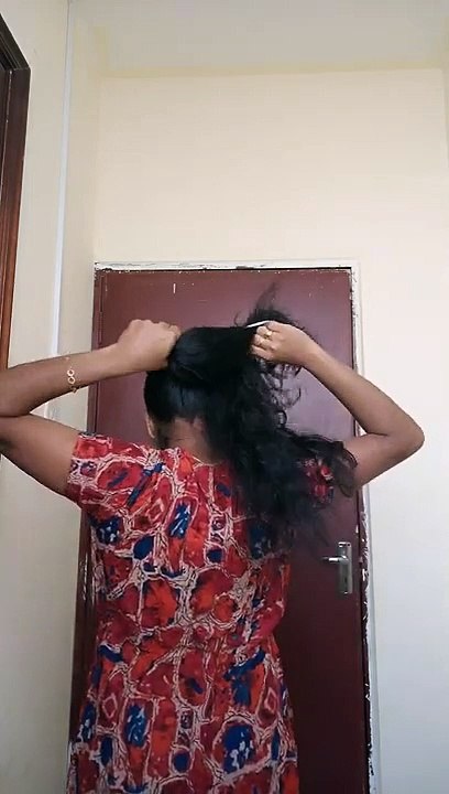 High ponytail idea