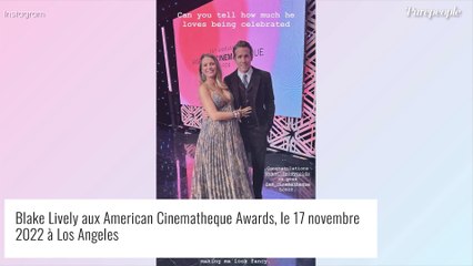 Download Video: Blake Lively enceinte de son 4e enfant : en robe décolletée sublime, elle met les larmes à son mari Ryan Reynolds