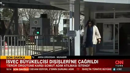 Son dakika haberi: İsveç Büyükelçisi Dışişleri'ne çağrıldı