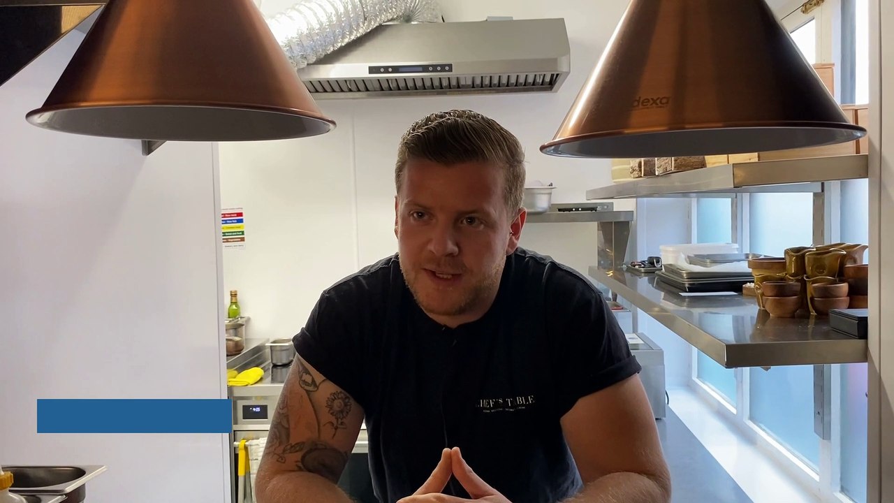 Chef's Table head chef Brad Redding talks about the concept of his West Malling restaurant