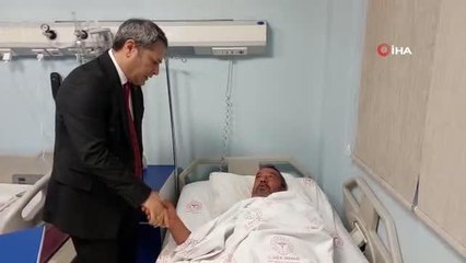 Yaralıdan ilginç roket yorumu: "Ben devamlı Cumhurbaşkanımızı paylaşıyorum, acaba bunun için mi beni hedef alıyor bunlar?"