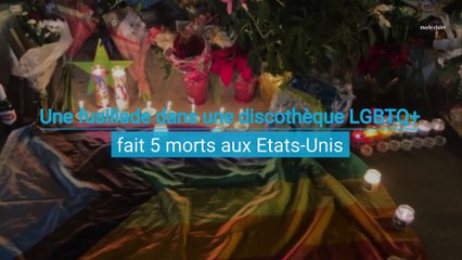 Une fusillade dans une discothèque LGBTQ+ fait 5 morts aux États-Unis