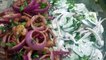 Laccha salad dhaba style German cucumber salad |  Laccha Onion Salad Dhaba Style | only on everytimemasti