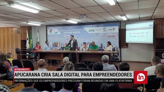 Apucarana cria sala digital voltada a empreendedores