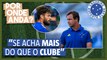 Conceição lembra polêmica com Sobis no Cruzeiro