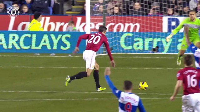 Robin van Persie All the Premier League Goals Manchester United