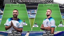 ENGLAND POTENTIAL STARTING LINEUPS VS IRAN - WORLD CUP 2022 QATAR