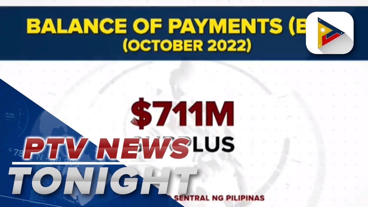 BOP posts $711-M surplus in October; PH GIR lev...