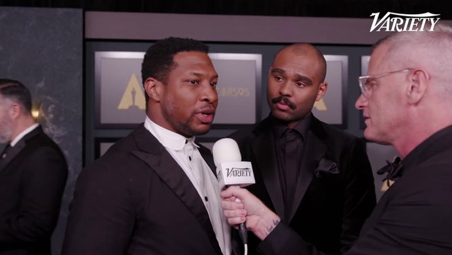 Jonathan Majors at the Governors Awards