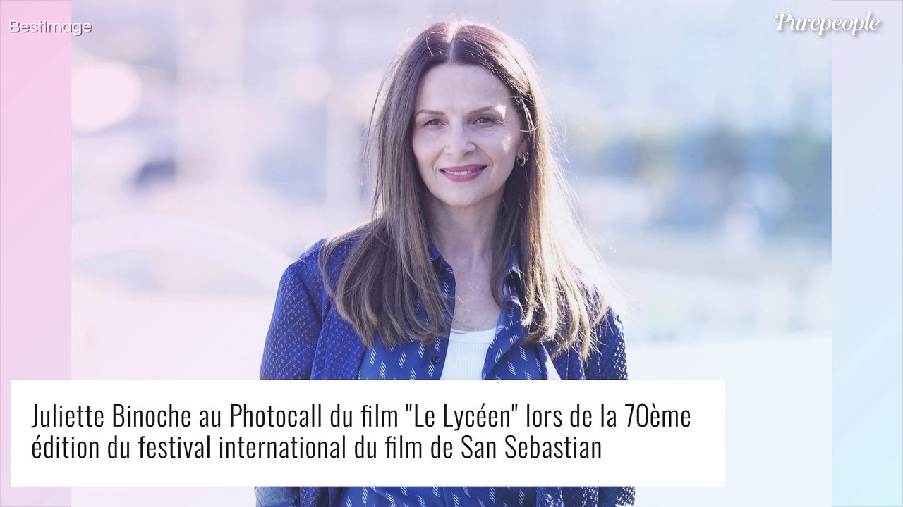 Juliette Binoche et les pères de ses enfants, André Hallé et Benoît Magimel : "II y a des choses qui passent mal