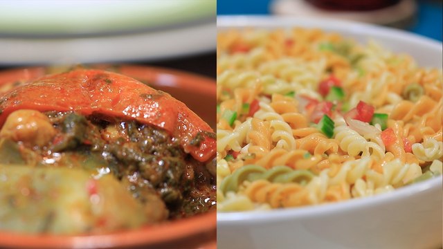 Pâtes aux légumes et Ragoût de légumes - koujinetna Haka - EP 31