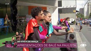 Apresentações de balé gratuitas na Avenida Paulista 21/11/2022 14:41:40