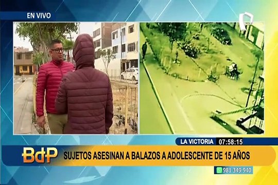 A sangre fría: adolescente muere y otro queda gravemente herido tras ser baleados en La Victoria