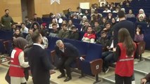 Genç Kızılay Genel Başkanı Çalışkan, üniversite öğrencilerine konferans verdi