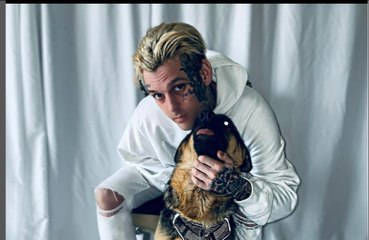 Aaron Carter's dog has been rehomed following his death
