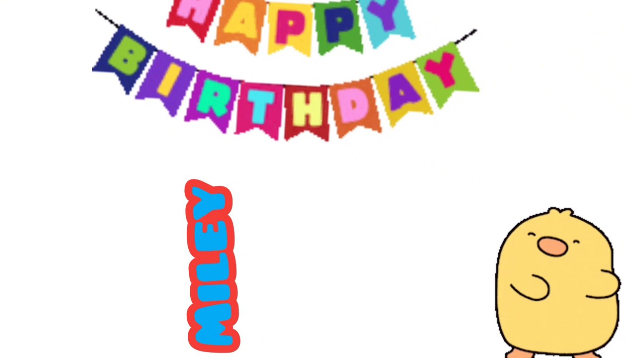 Miley birthday song