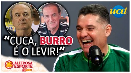 Toledo brinca com fala de Cuca: 'burro é o Levir!'
