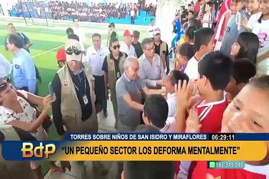 Aníbal Torres: Municipio de Miraflores exige al premier disculpas públicas en un plazo de 48 horas