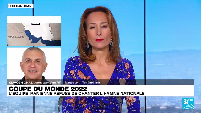 Coupe du monde 2022 : L'équipe iranienne refuse de chanter l'hymne national en soutien aux manifestations