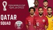 QATAR Official Squad FIFA World Cup Qatar 2022 | FIFA World Cup Qatar 2022