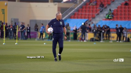 Tite fecha treino, e Brasil encerra preparação para duelo com a Suíça