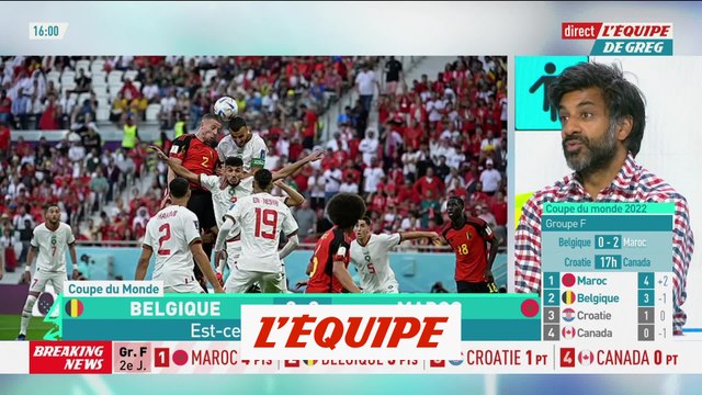 Le Maroc fait chuter la Belgique - Foot - CM 2022