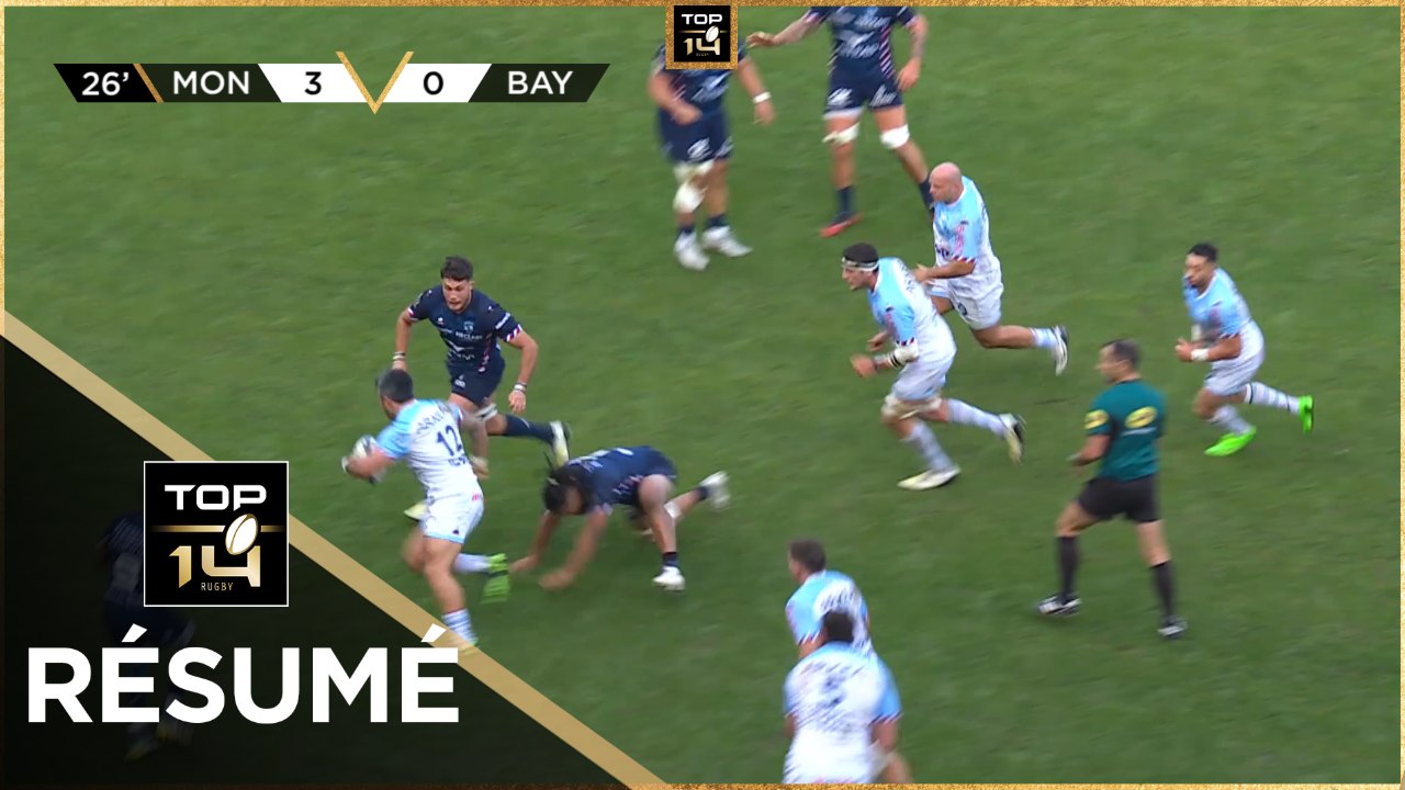 TOP 14 - Résumé Montpellier Hérault Rugby-Aviron Bayonnais: 35-14 - J11 - Saison 2022/2023