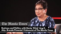 Business and Politics with Dante 'Klink' Ang II - Atty. Brenda Pimentel | Columnist, Maritime Section of The Manila Times part 1