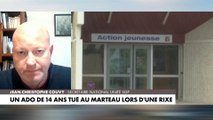 Jean-Christophe Couvy : «Je souligne l’âge de la victime : 14 ans»