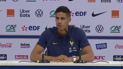 Varane : «Il faut garder le cap» - Foot - CM 2022 - Bleus