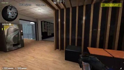 How to Smoke Office on Agency, option 2 - CSGO