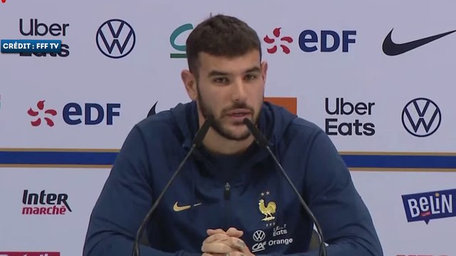 Théo Hernandez s'amuse de la vitesse de Kylian Mbappé