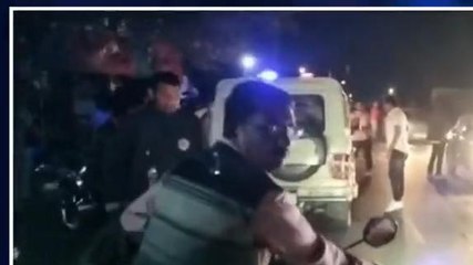 बुरहानपुर : कार को तेज रफ्तार कार ने मारी टक्कर,पुलिस मौके पर ,देखें रिपोर्ट